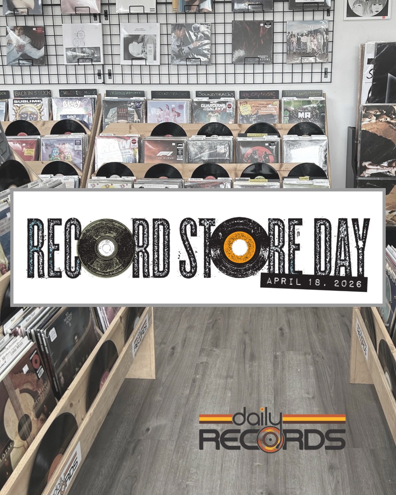 Record Store Day 2026 is April 18th